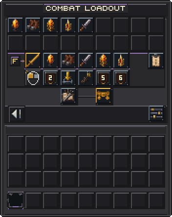 Combat Hotbar · Wanderer
