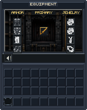 Equipment · Armory Reliquary