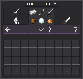 Equipment Workbench · Infuse Item