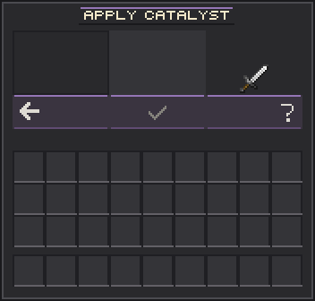 Equipment Workbench · Catalyst Result