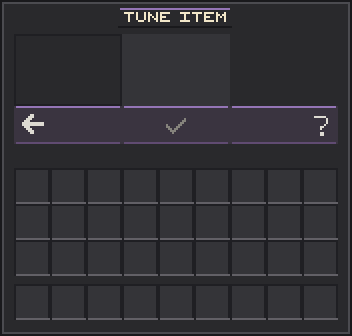 Forge · Tuning Empty
