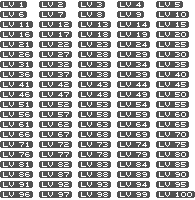 Level Tags · LV 1–100
